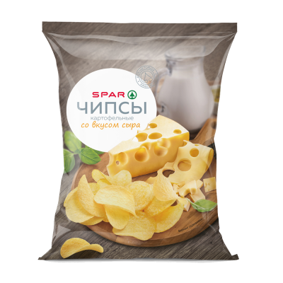 Чипсы SPAR Сыр 150г