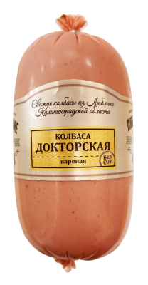 Колбаса вареная Докторская ЛП 450г