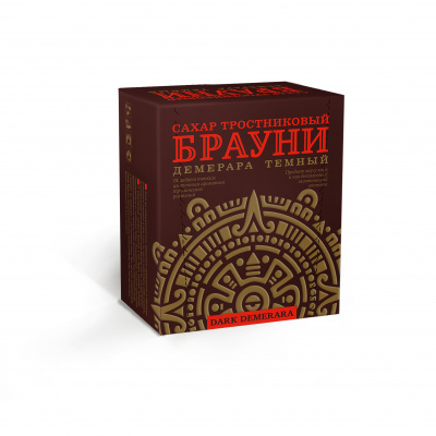 Сахар-рафинад тростниковый Брауни 500г