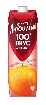 Нектар Любимый Апельсин с мякотью 0,97л