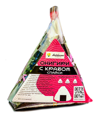 Онигири с крабом спайси100г ЛП