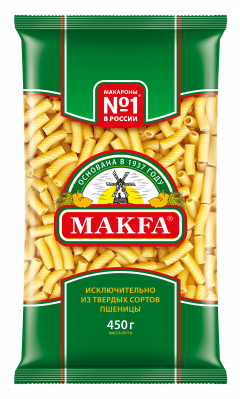 Макар изд Макфа Рожки 450г