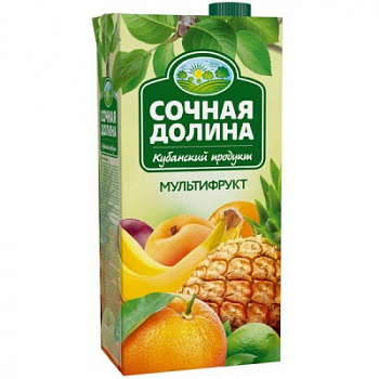 Напиток Сочная Долина Мультифрукт 0,95л