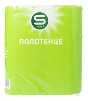 Полотенце бумажное SMART 2-сл 120 листов