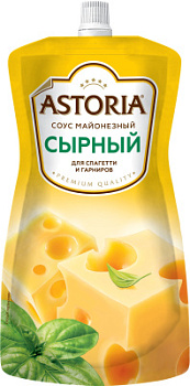 Соус майонезный Астория Сырный 42% 233г д/п