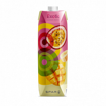 Нектар SPAR Экзотик из смеси фруктов 1л