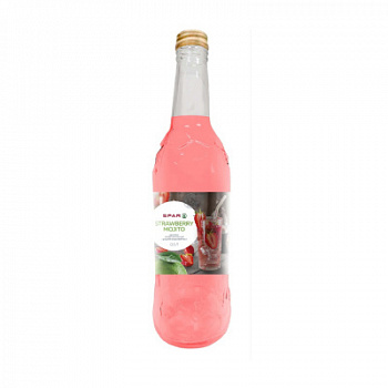 Напиток б/а среднегаз SPAR Strawberry Mojito 0,5л ст/б