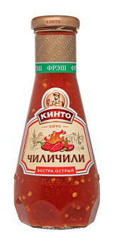 Соус перечный Чиличили экстра острый Кинто 305г ст/б