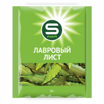 Лист лавровый сухой SMART 10г